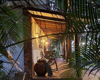 4 acre private Estate, pool, jacuzzi, lush gardens overlooking the Caribbean! - Omoa - Patio