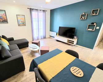 Le Patio - 2-bedroom apartment in the best area of Perpignan - Perpignan - Salon