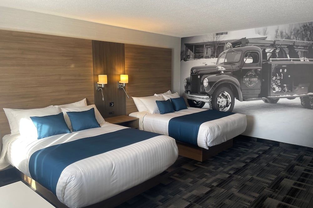 Auberge L'Étape - Mont-Laurier - Schlafzimmer
