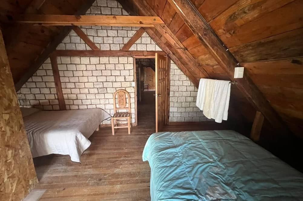 كابانياس تلالبوجاهوا - Tlalpujahua de Rayón - غرفة نوم