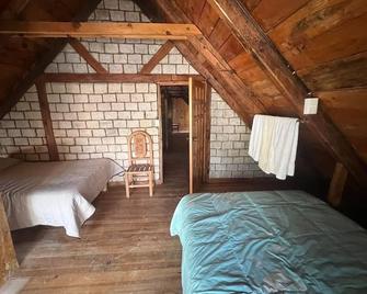 كابانياس تلالبوجاهوا - Tlalpujahua de Rayón - غرفة نوم