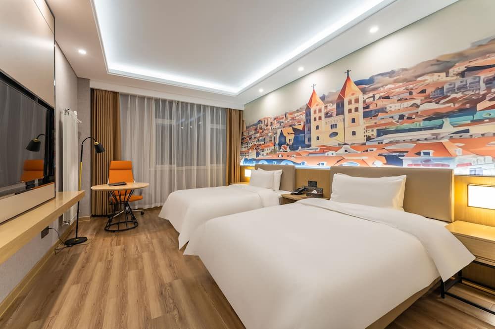 Joy Fall Hotel - Qingdao - Habitación