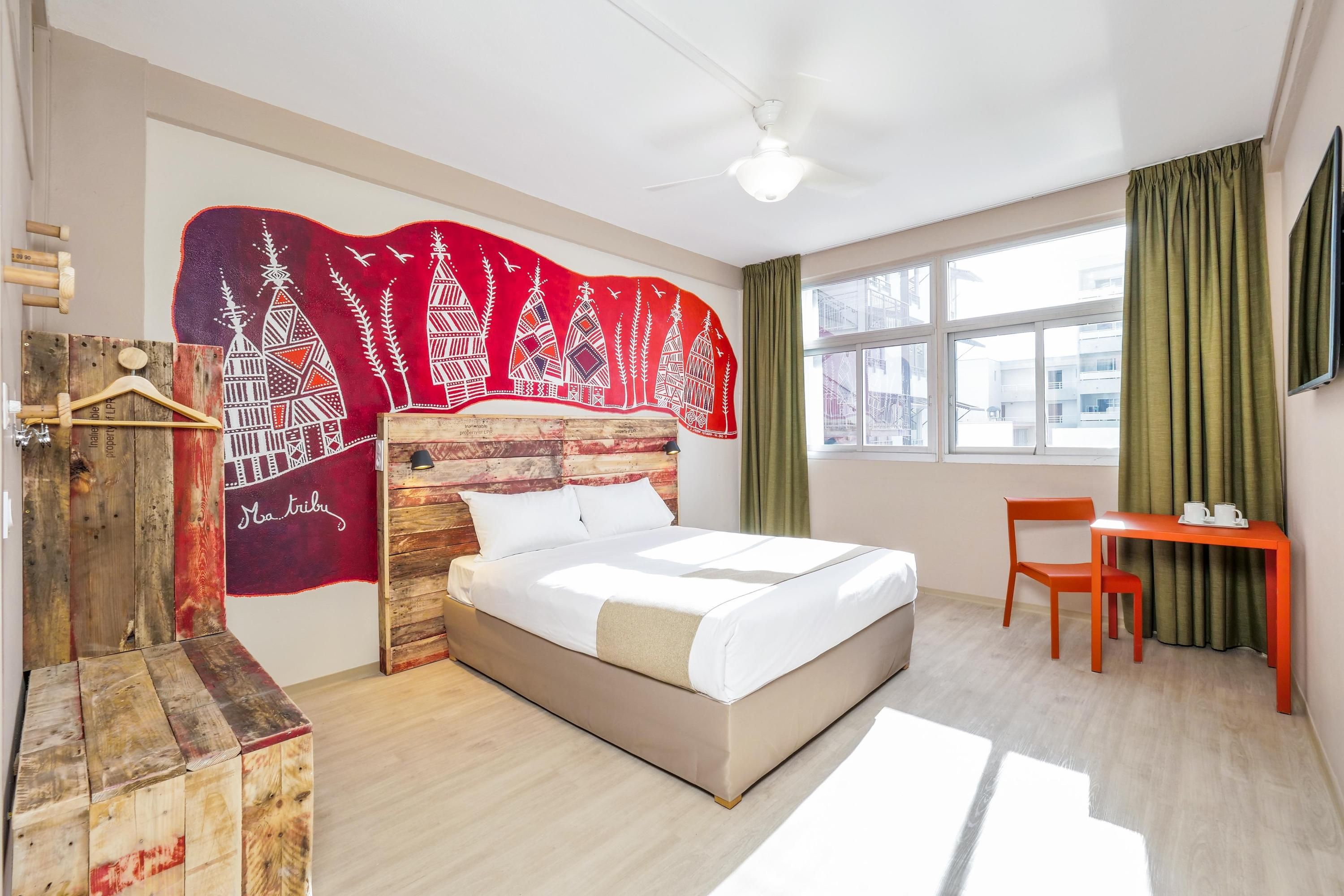 أوتل جوندوانا - سيتي آرت - نوميا - غرفة نوم