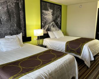 Super 8 by Wyndham Nebraska City - Percival - Ložnice