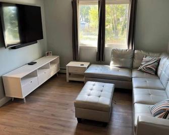 fully Modern 3 bedroom 65'smart tvs cable bluetooth speakers etc - Islip - Living room