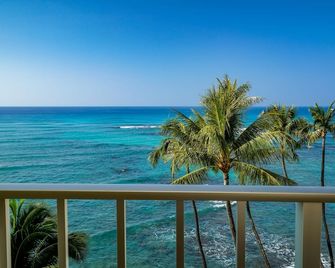 Gorgeous Over the Ocean Lanai - 1 Bedroom, Full Kitchen - Honolulu - Parveke