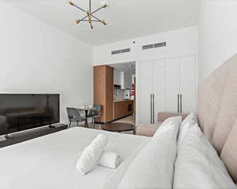Modern Studio in Al Furjan with pool and gym - Dubai - Bedroom