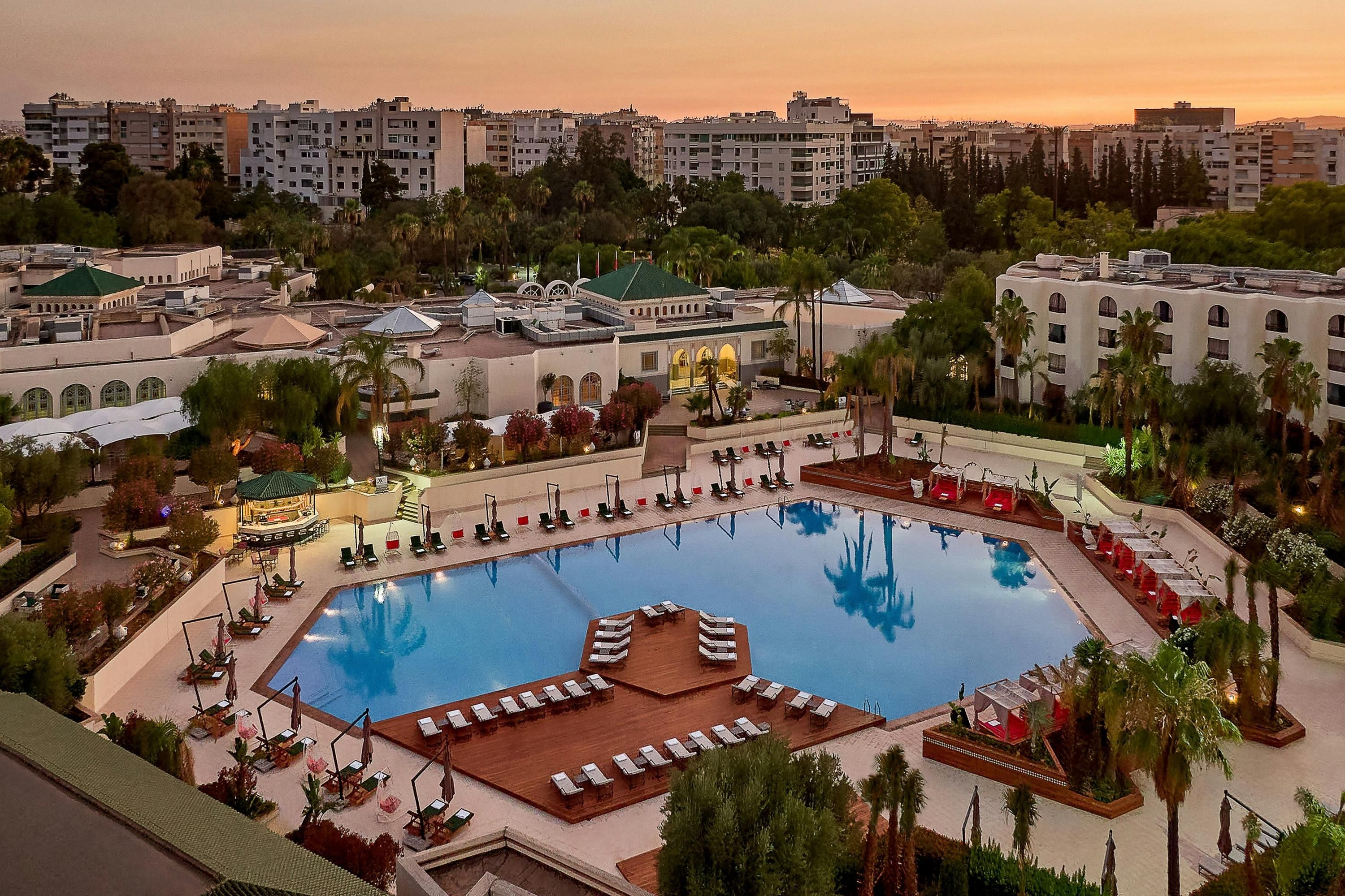 Fes Marriott Hotel Jnan Palace - פז - בריכה
