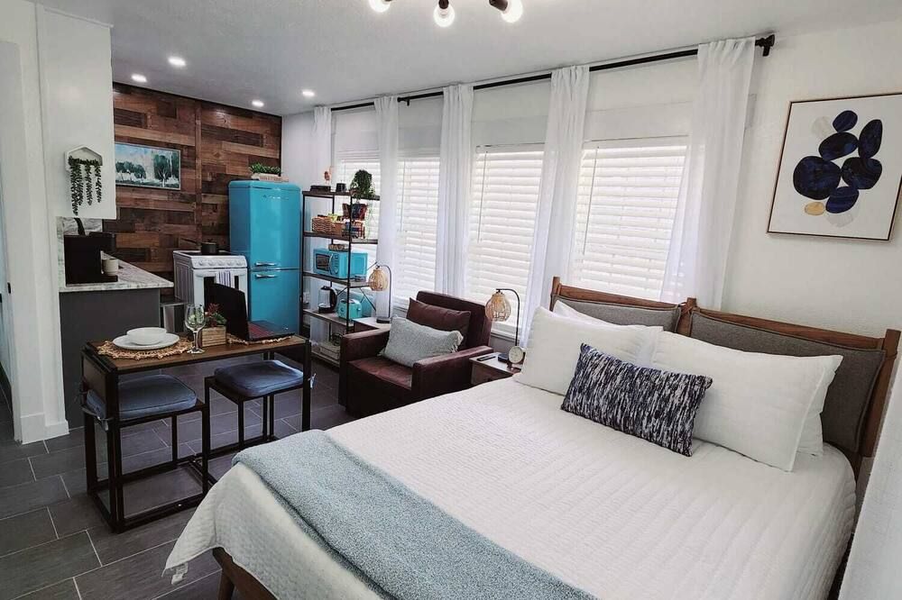Azul Relaxing Studio In Mineral Well Texas - Mineral Wells - Slaapkamer