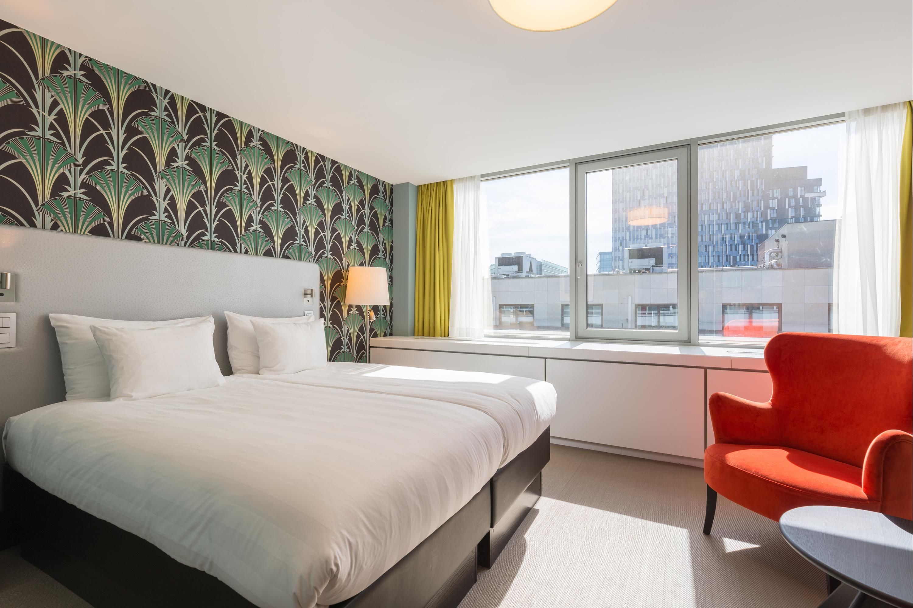 فندق تون إي يو - بروكسل - غرفة نوم