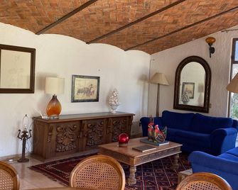 Lake front 3 bedroom house with a very big garden. - San Juan Cosalá - Sala de estar