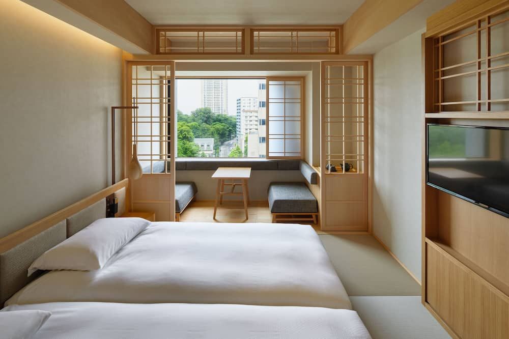 Onsen Ryokan Yuen Sapporo - סאפורו - חדר שינה