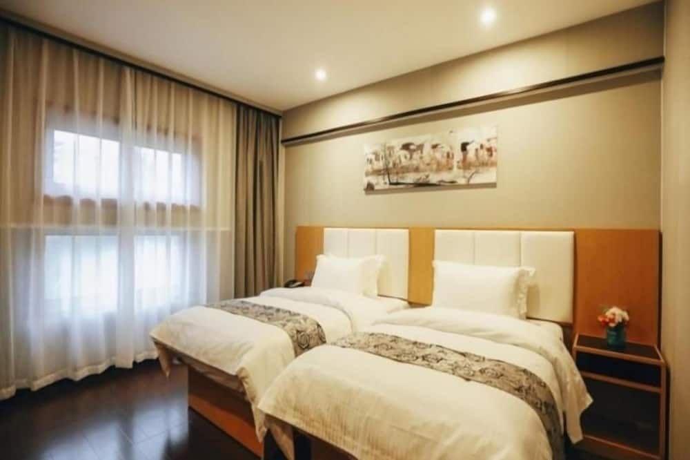 Greentree Alliance Hotel Shanghai Baoshan District - שנחאי - חדר שינה