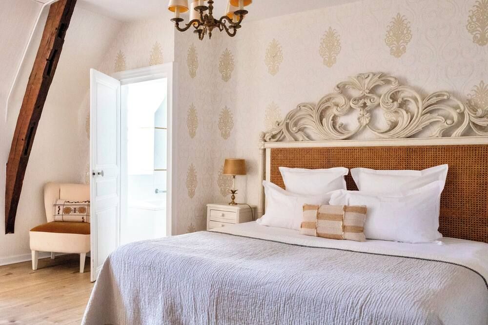 Hôtel du Mail - אנז'ה - חדר שינה