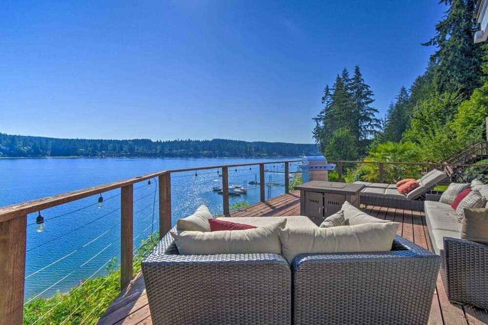 Waterfront Gig Harbor Home w/ Furnished Deck - Gig Harbor - Balcone