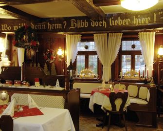 Hotel Zum Bürgergarten - Südharz - Restaurant