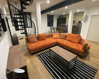 La Sècherie de Waldam pour 4 personnes - Oye-Plage - Sala de estar