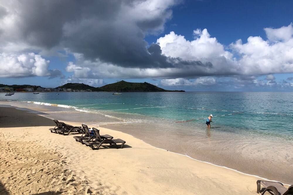 Luxurious studio in the heart of Grand Case, 20 meters from the beach, studio 3 - Marigot - Beach