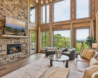 Golden Oaks Cabin Home - Walland - Sala de estar