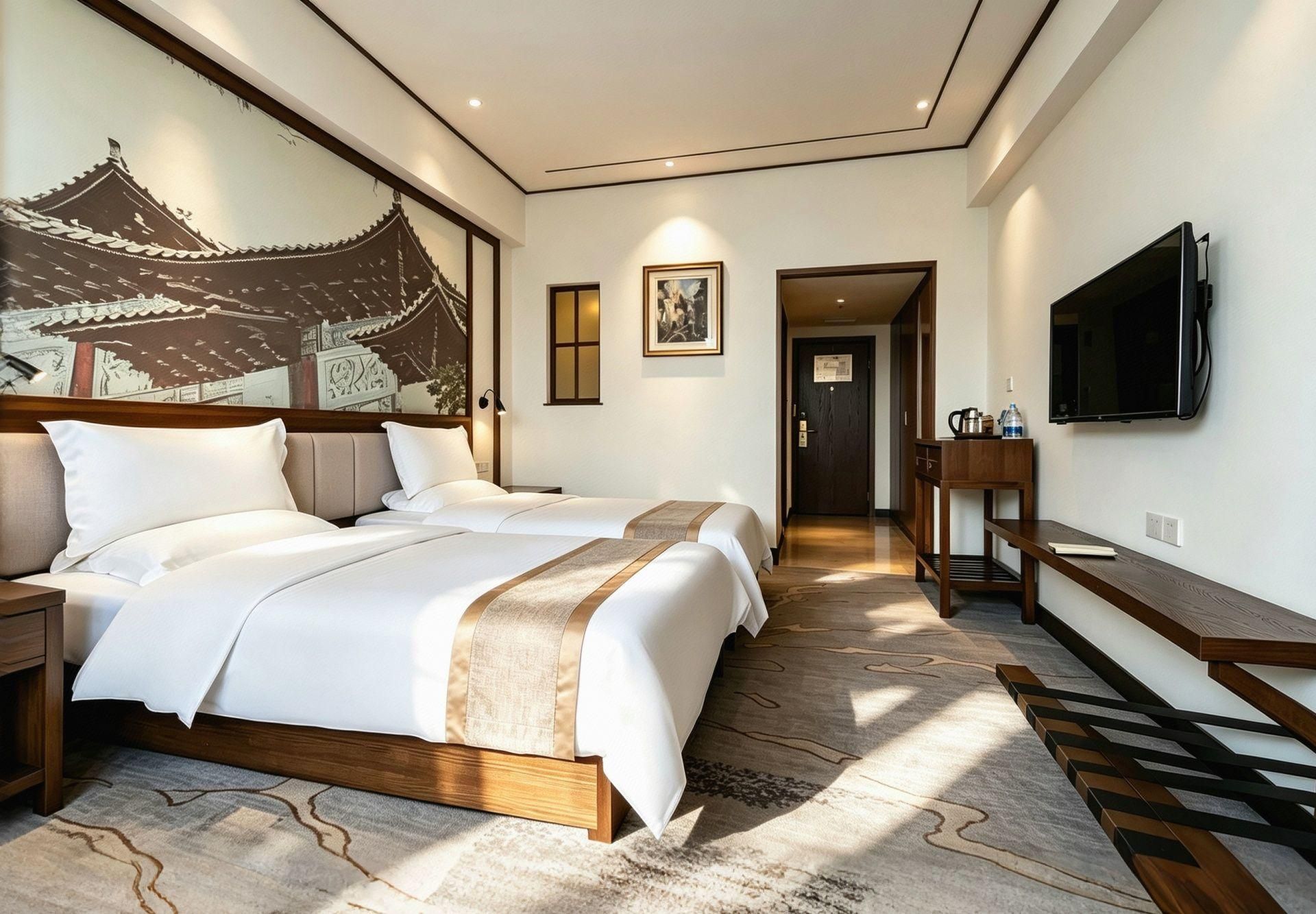 Guandu Hotel - קונמינג - חדר שינה