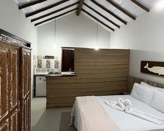 O Chalé Completo Trancoso - Trancoso - Bedroom