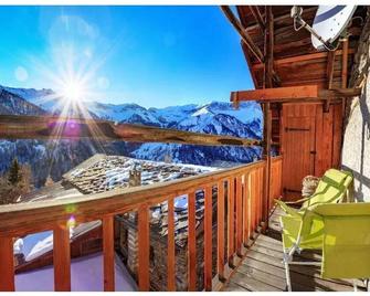Large sunny chalet - Saint-Véran - Balcon