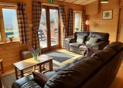 Tayview Lodges - Dunkeld - Living room