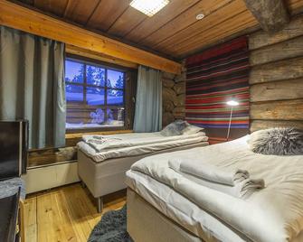 Kuukkeli Log Houses Porakka Inn - Saariselka - Bedroom