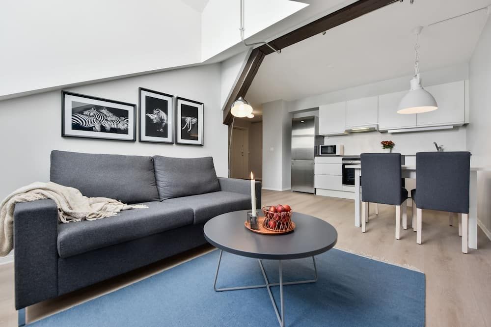 فورينوم سيرفيسد أبارتمنتس أوسلو فيكا - أوسلو - غرفة معيشة