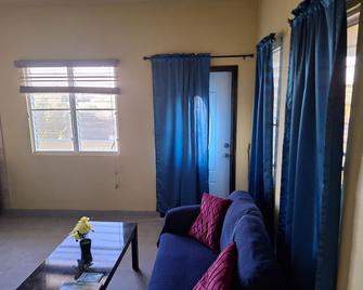 Cozy 1-bedroom fully furnished apartment located in Island Harbour, Anguilla. - The Valley - Living room