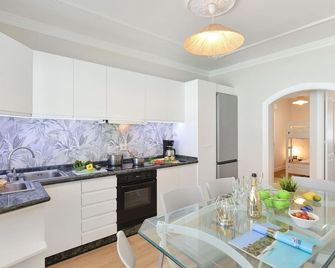 Nice apartment for 6 people with WIFI, private pool, A/C, TV and terrace - La Aldea de San Nicolás - Cocina