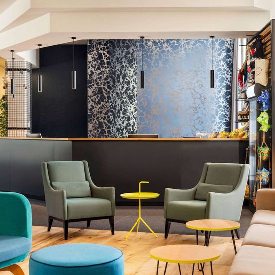 Lobby view of Vienna House Easy Cracow