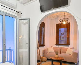 Oikia Suites Mykonos - Mykonos - Wohnzimmer
