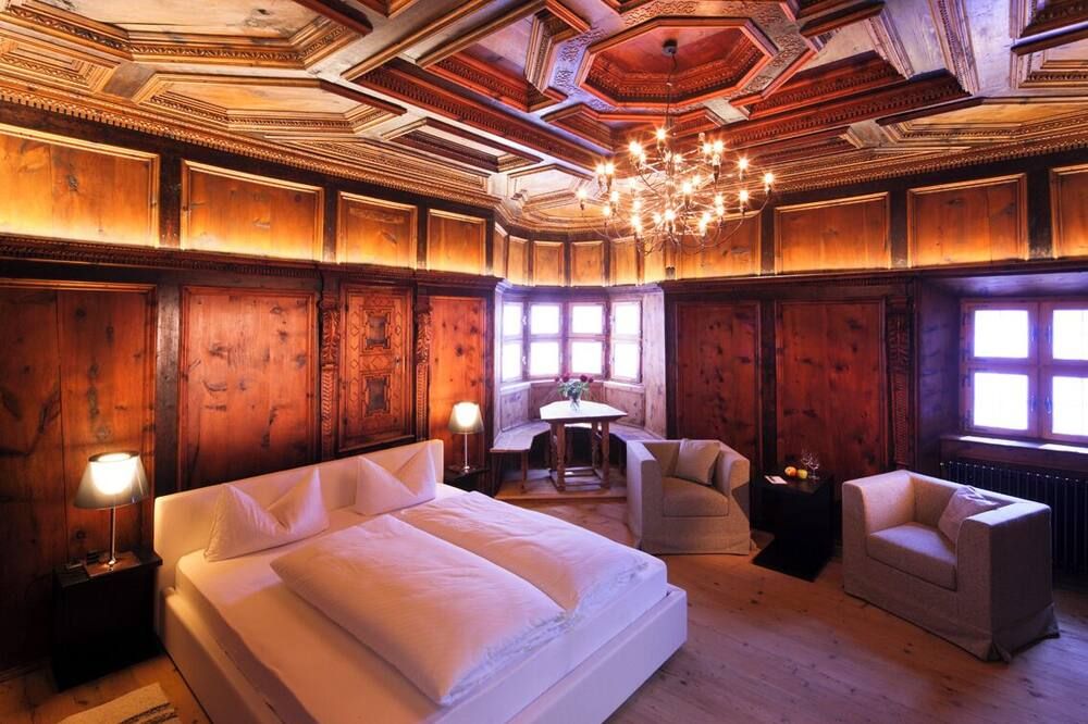 Hotel Weisses Kreuz - Mals - Bedroom