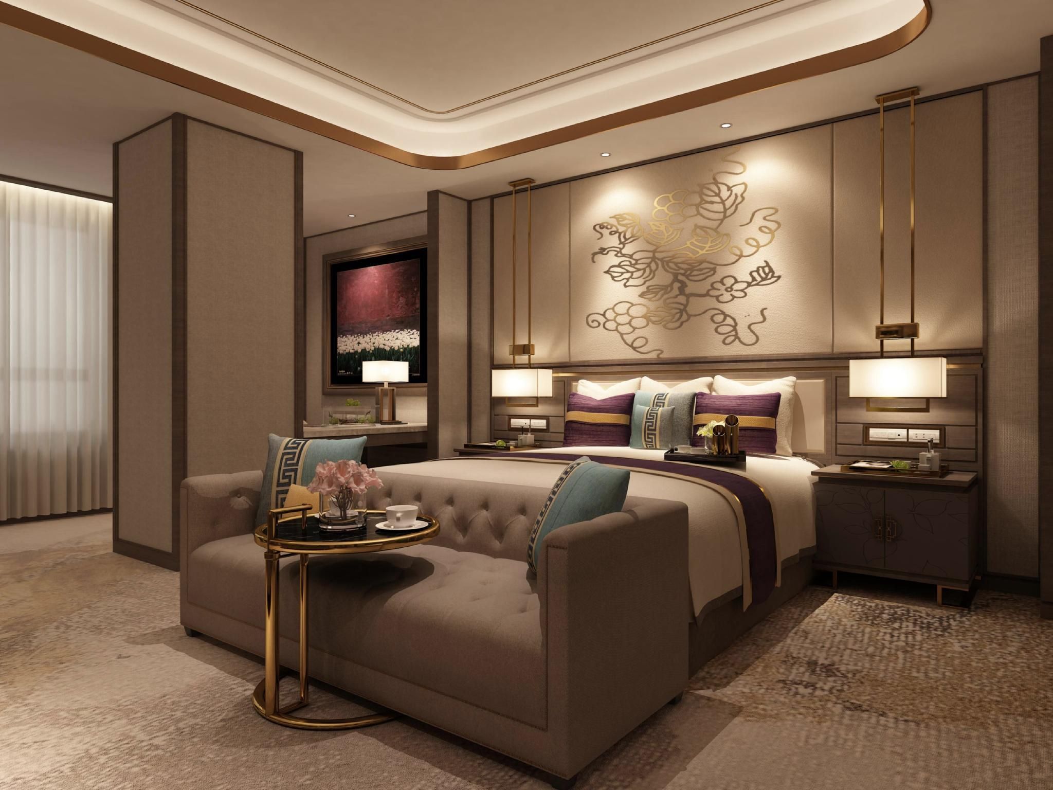 Xuanhua Hotel - تشانغجياكو - غرفة نوم