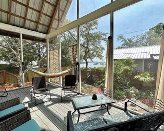 Spacious Home with Water Views - Cedar Key - Patio
