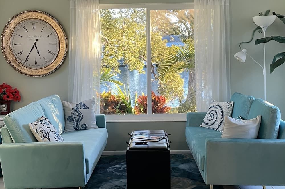 Waterfront near Tarpon Springs - Holiday - Living room
