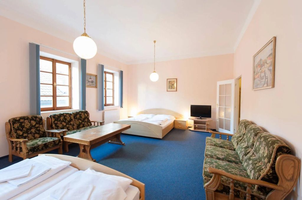 هوتل في سنترو - كي بوديجوفيس - غرفة نوم