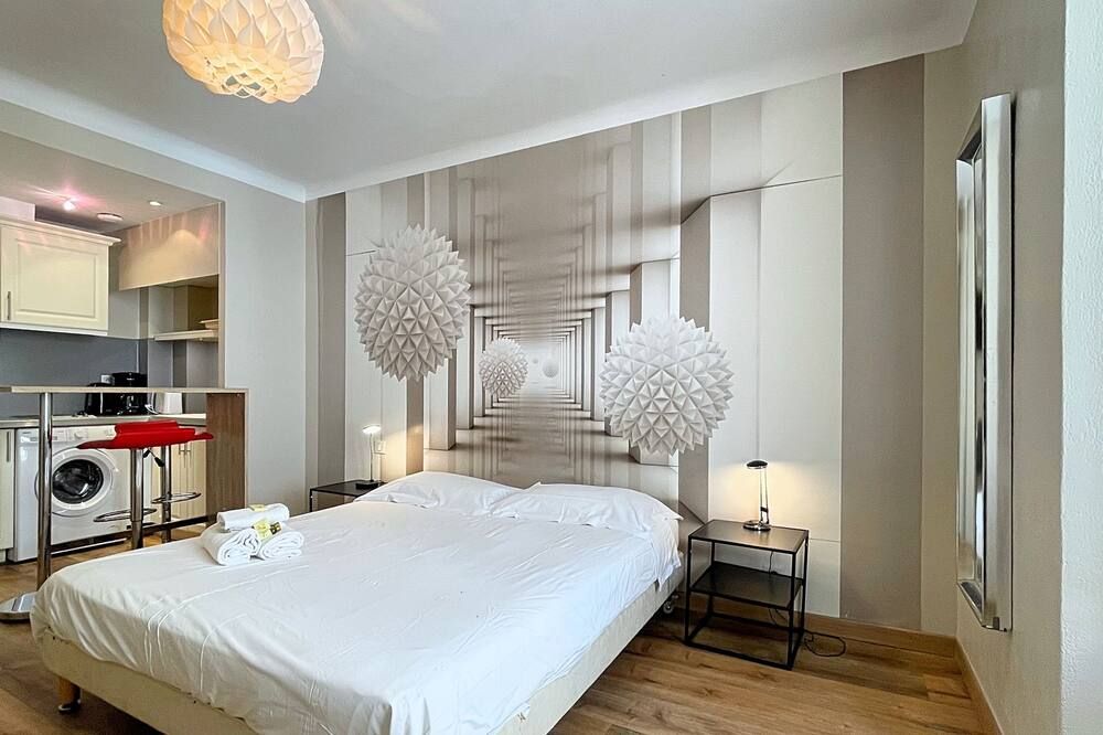 Hôtel le Florian - קאן - חדר שינה