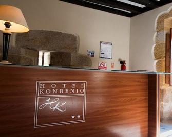 Hotel Konbenio - Amorebieta-Etxano - Recepción