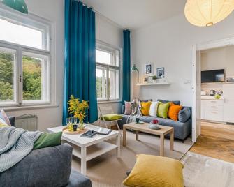Historic Centre Prague Apartments by Michal&Friends - Prague - Living room