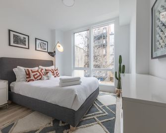 Stylish 3br Retreat W Private Deck Near Nyc - 霍博肯 - 臥室