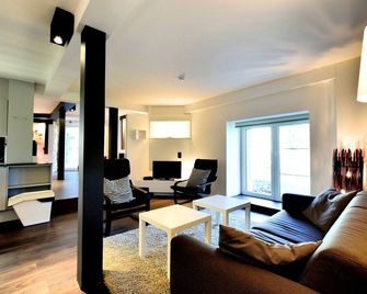 Manor house loft in Robertville - Robertville - Huiskamer