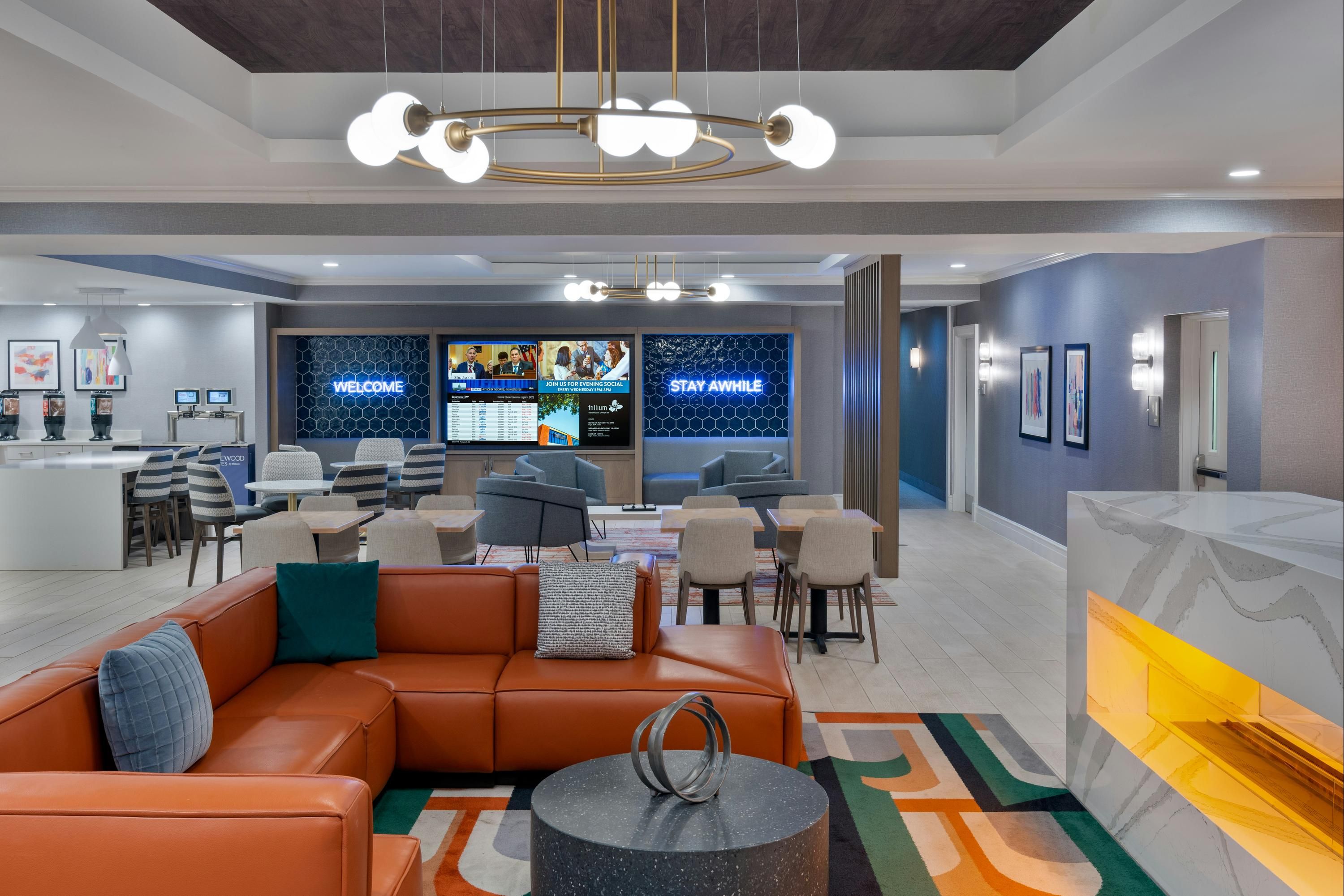 Homewood Suites by Hilton Boston/Canton - קנטון - טרקלין