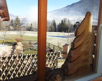 Alpenchalet Spiher-Studio und ein weiteres Schlafzimmer - Gstaad - Balcony