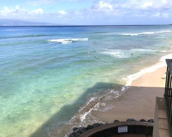 Relaxing oceanfront studio on the beach - Kaanapali - Beach