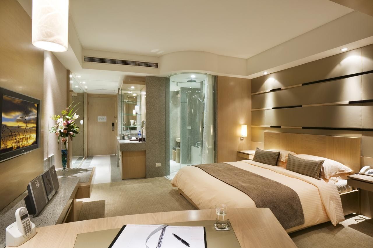 هينجشان جاردن هوتل - شنغهاي - غرفة نوم