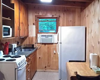 Lake George Otter Cabin #20 at the Adirondack Lodge - Diamond Point - Cocina