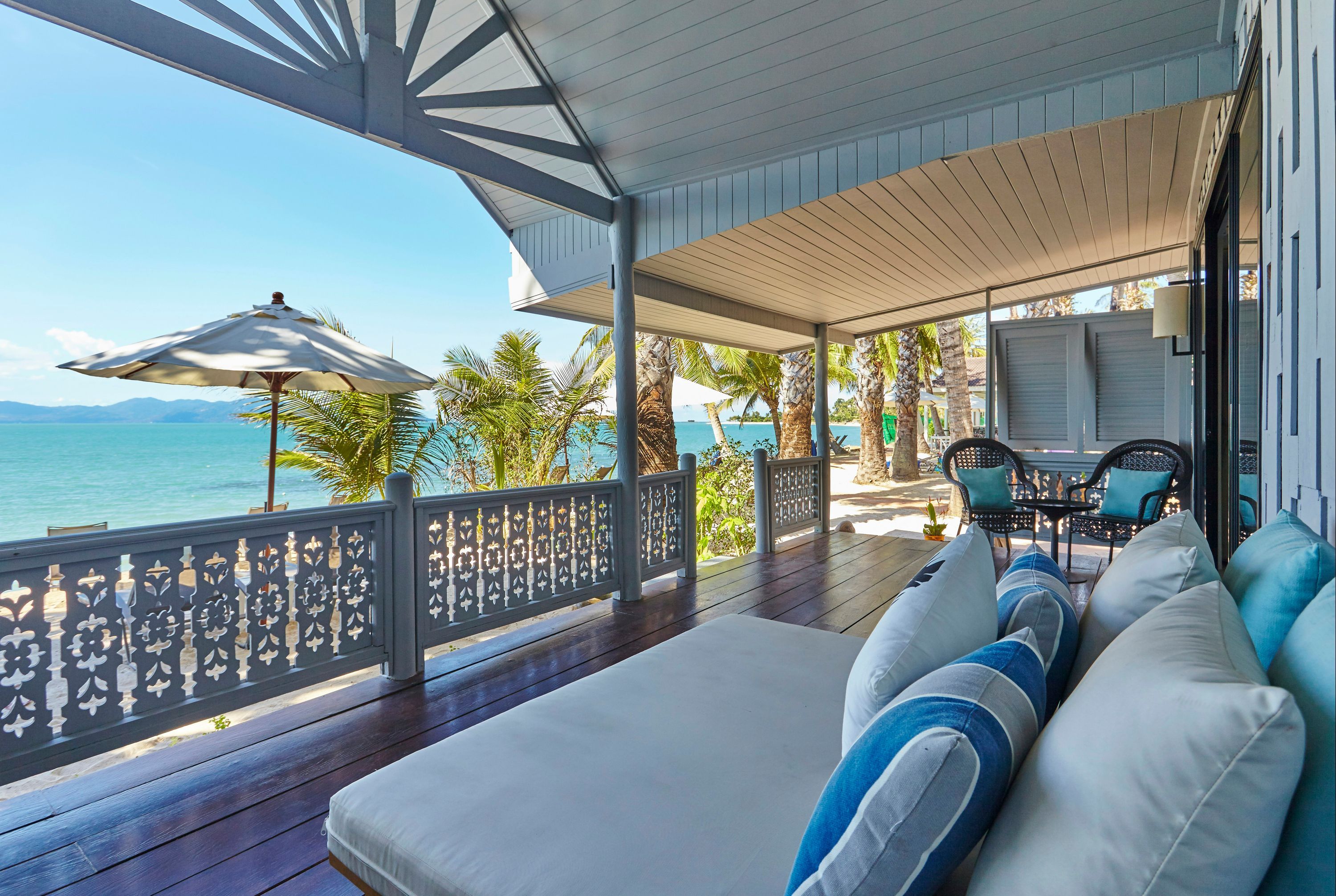 بارادايس بيتش ريزورت ساموي - كوه ساموي - شرفة