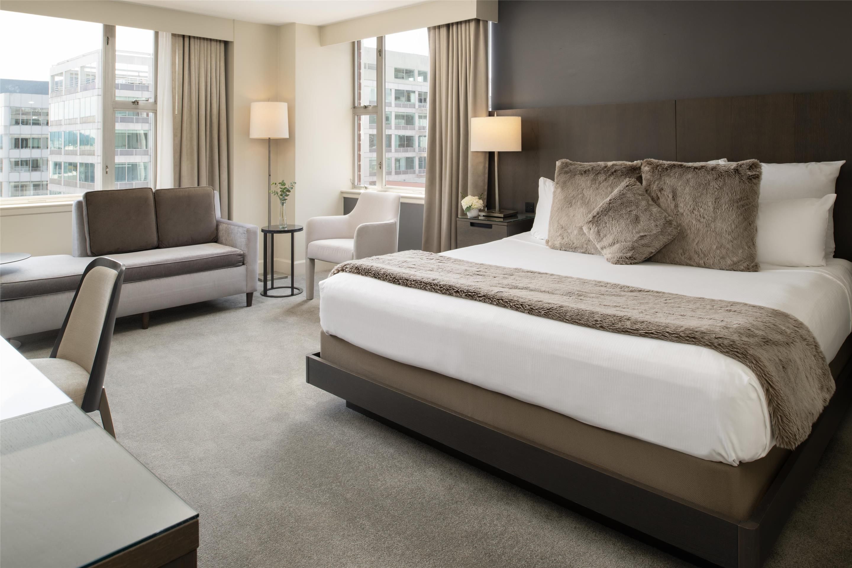 ذا بينسون بورتلاند، كيريو كوليكشن - هيلتون - بورتلاند (اوريغون) - غرفة نوم